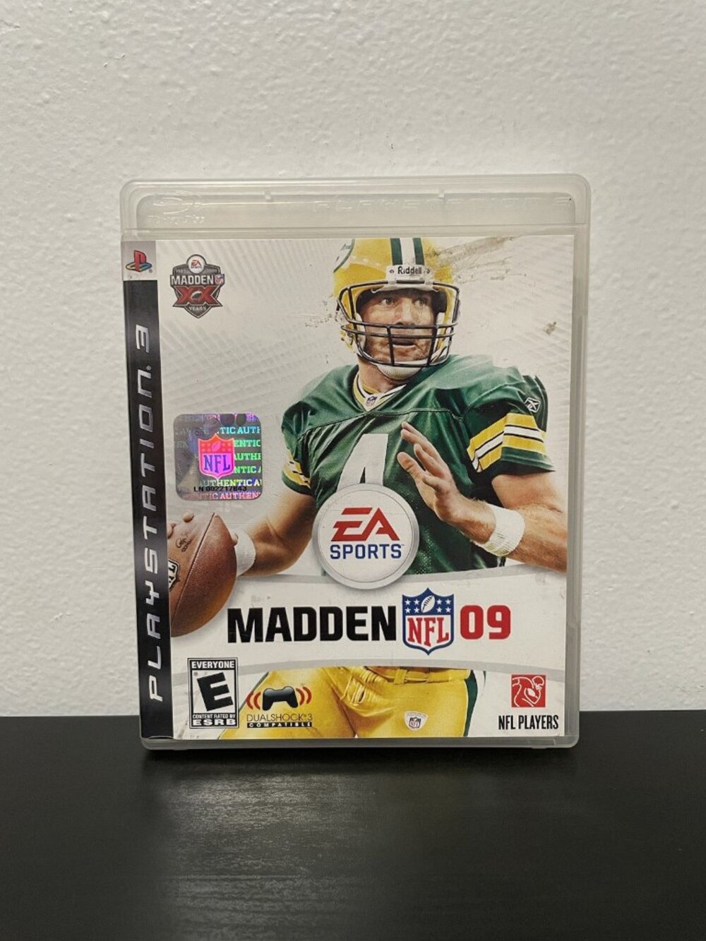 Madden NFL 09 PS3 PlayStation 3 Sony Video Game Football Brett Favre